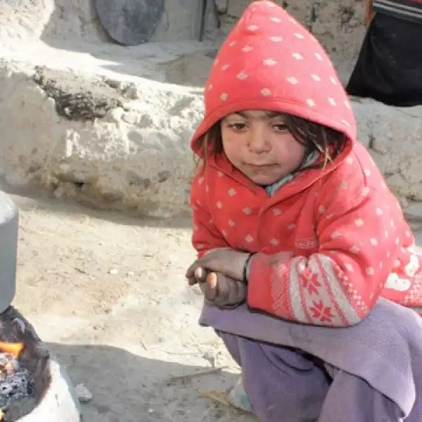 Afganistán - niña pepenadora