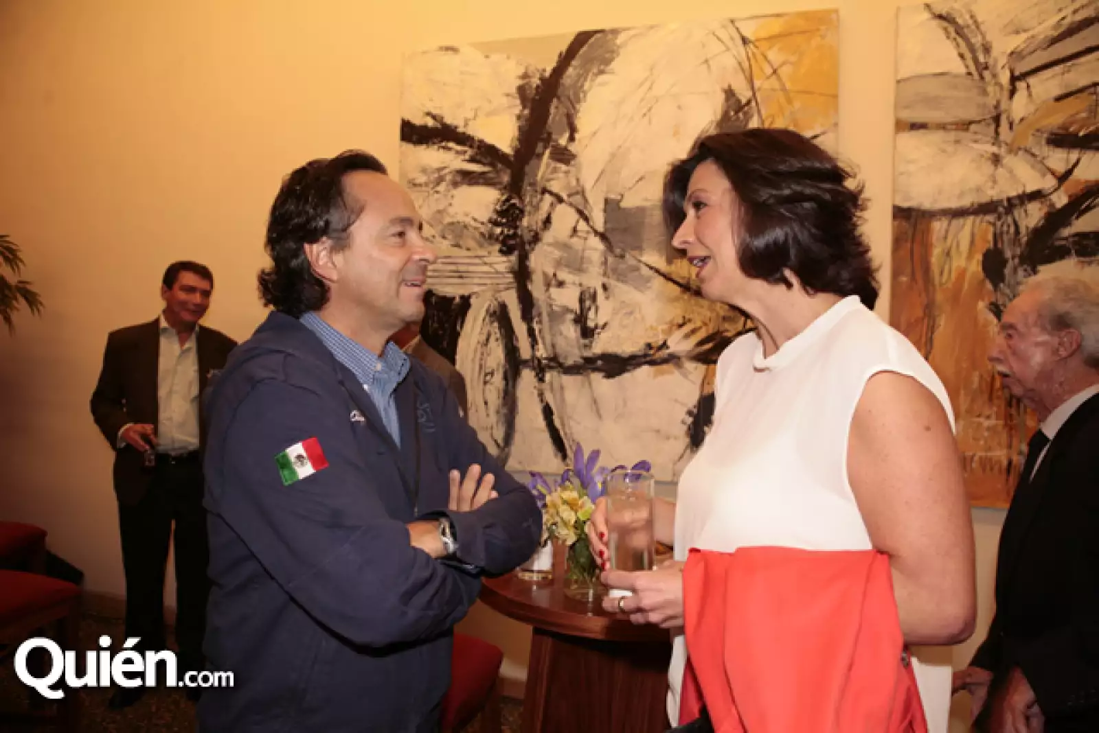 Raúl Velarde y Mariel Hawley