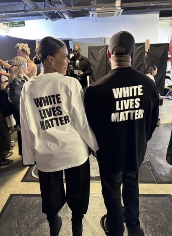 kanye west white lives matter camisa