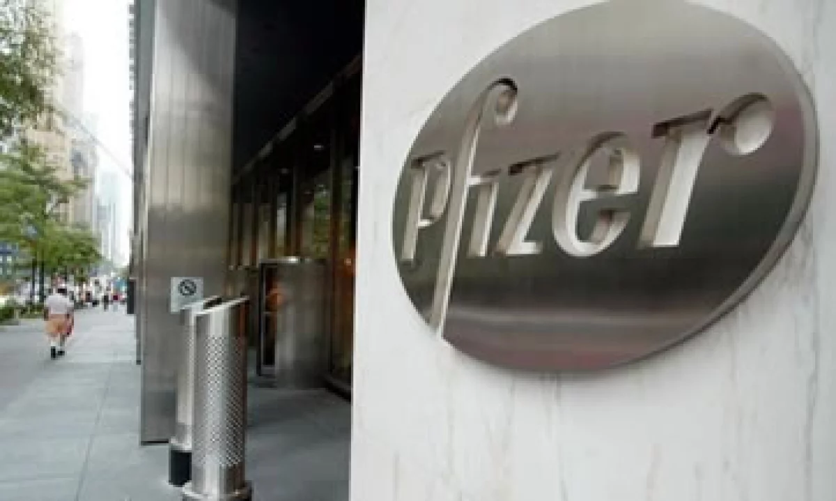 Pfizer proyectó ganancias para todo el año de 2.20 a 2.30 dólares por acción. (Foto: Reuters)