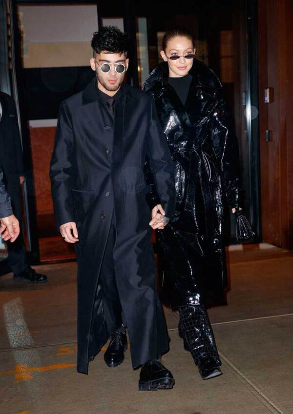 Gigi y Zayn combinados