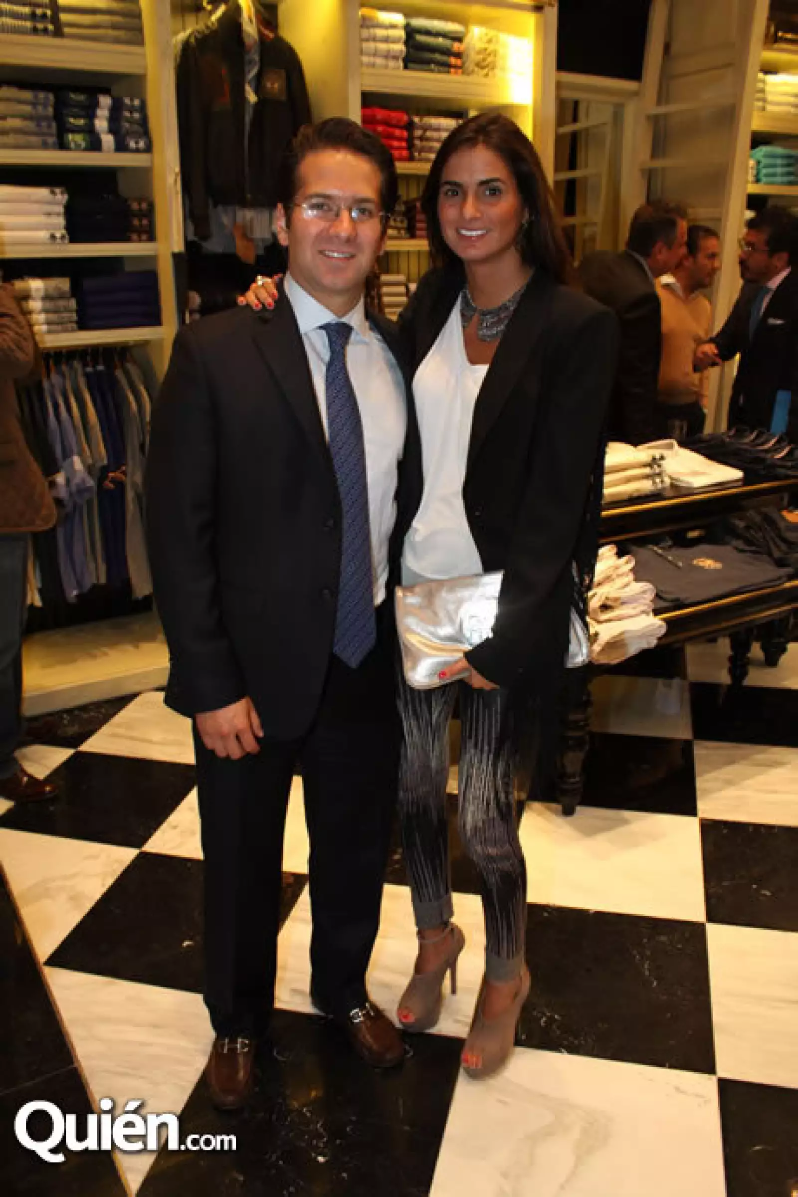 Lucila Coudurier y Luis Amodio