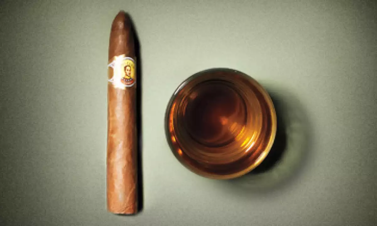 El sabor de un habano se intensifica a medida que se fuma. (Foto: Marc Fauche)
