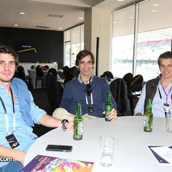 Alonso Álvarez, Felipe García Andrade y Jaime Espinosa
