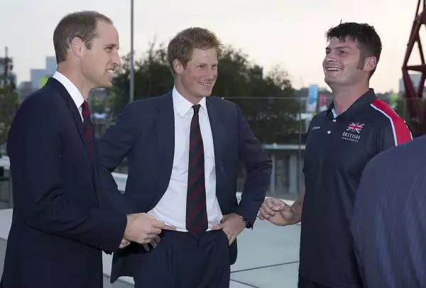 Príncipe William y el príncipe Harry