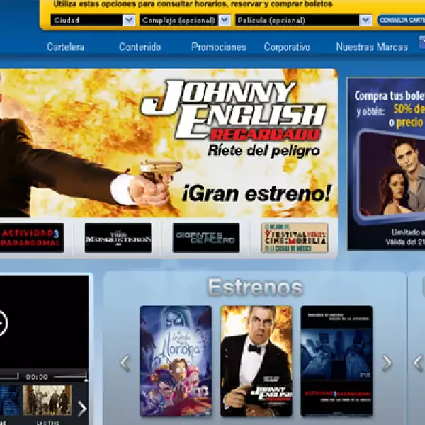 Dentro de la categoría ‘Comercio’, se encuentra la cadena exhibidora de México, Cinépolis, que fue pionera en ofrecer la compra de boletos por Facebook.