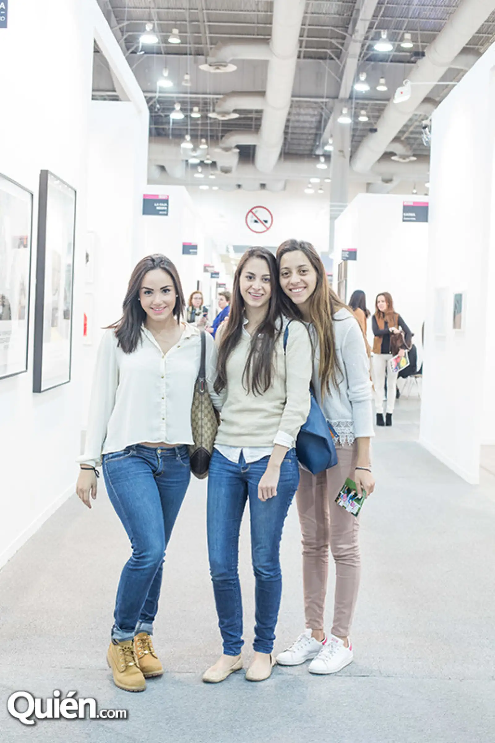 Viviana Leal, Regina Ardua y Karen Laniado