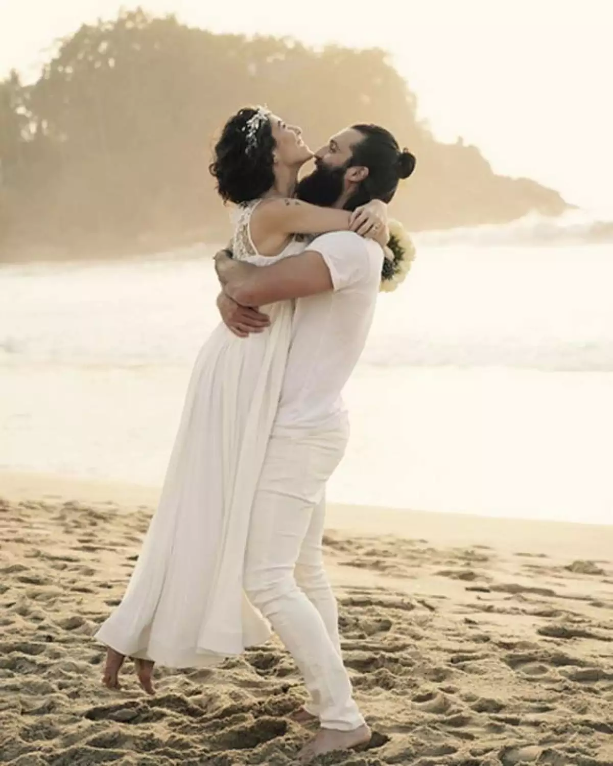 Bárbara Mori y Kenneth Sigman