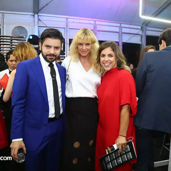 Juan Pablo Jim,Sharon Drijanski y Claudia Cándano