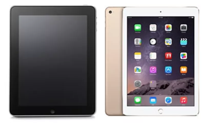 El tamaño y peso han sido algunas de las grandes transformaciones de la iPad. (Foto: Especial)