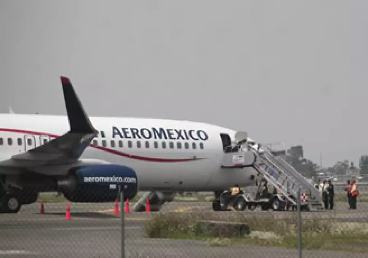 El director de Aeroméxico, Andrés Consea, dijo que la responsabilidad del avión secuestrado recae en el aeropuerto de Cancún. (Foto: NTX)