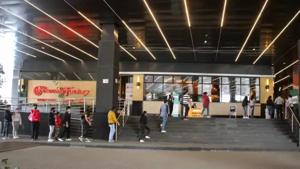 Filas en centros comerciales