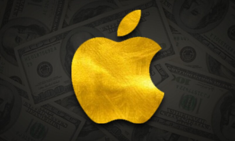 Las acciones de Apple cerraron con avance 1.92% el martes. (Foto: Especial )