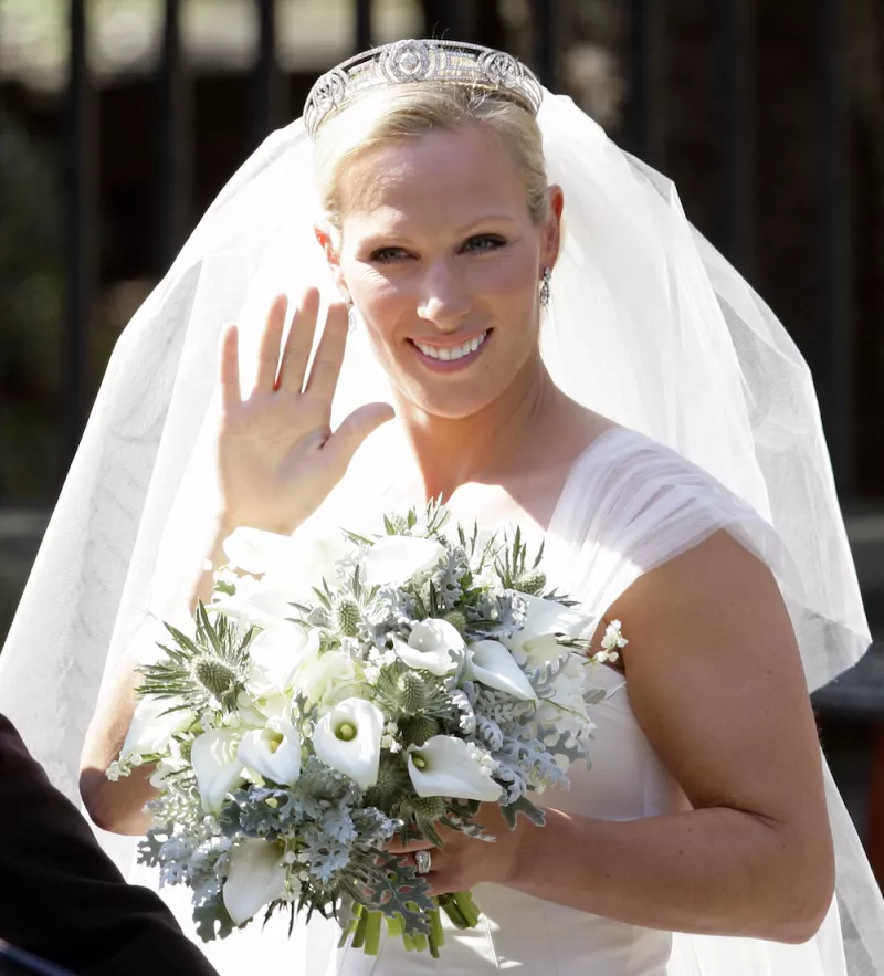 Zara Phillips Marries Mike Tindall In Edinburgh