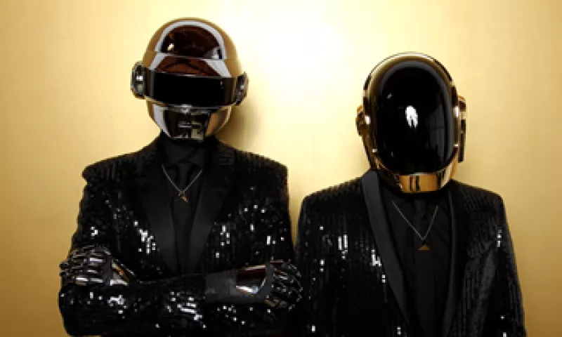 Daft Punk también estableció una marca en Spotify el mes pasado con una canción. (Foto: AP)