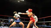 Pelea de box entre Gabriel Soto vs Marcus Ornellas y Miguel Torruco vs Antonio de la Vega