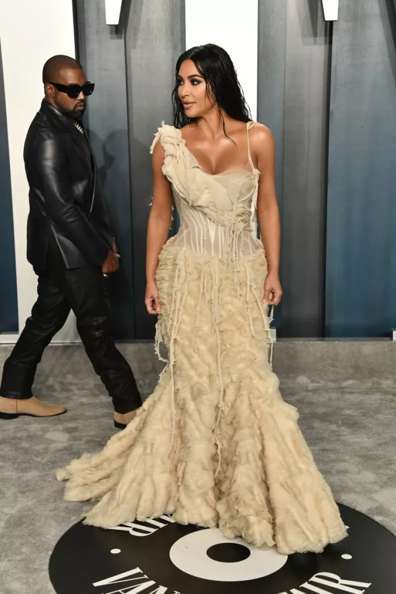 Kanye West y Kim Kardashian