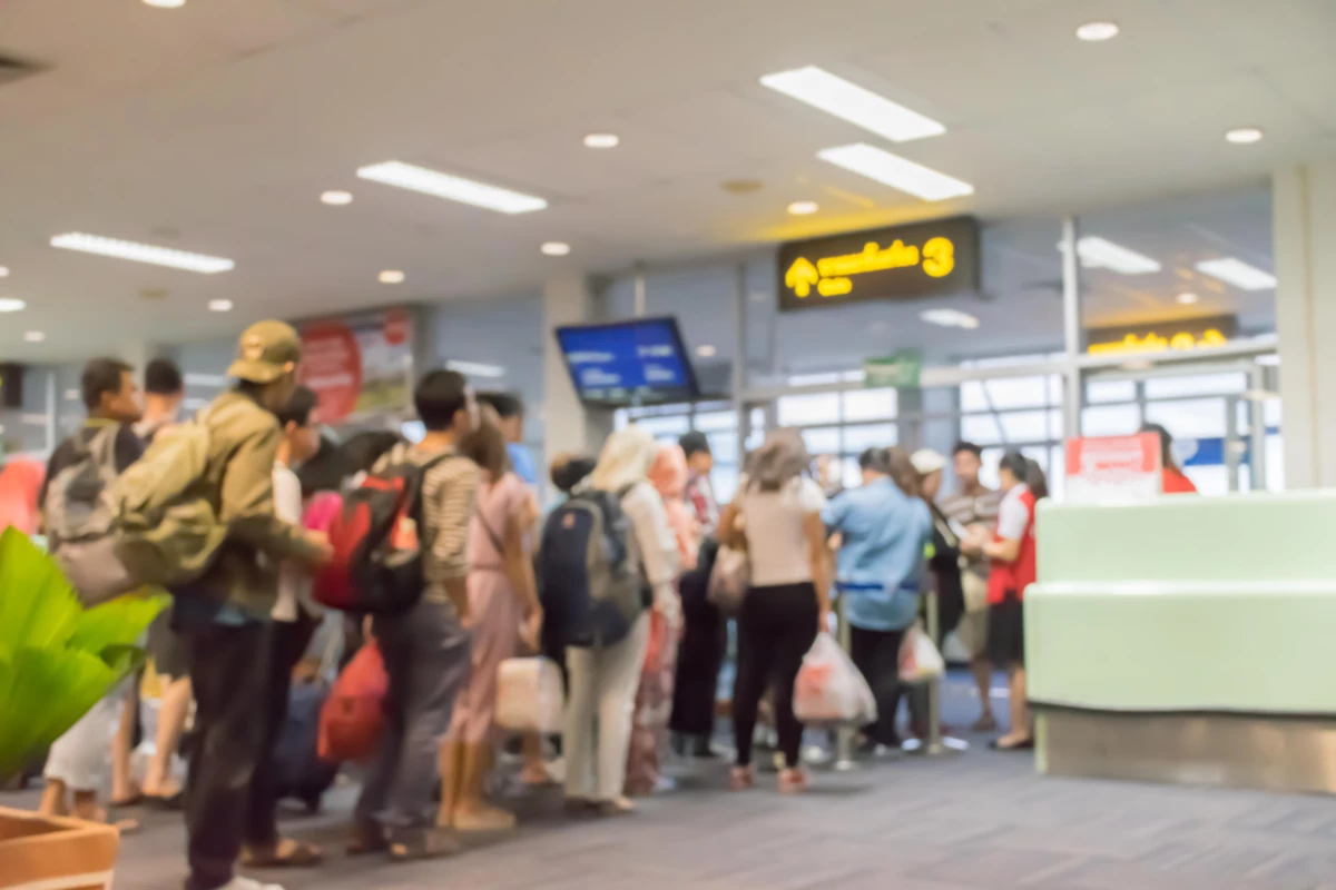 Aeropuerto aduana pasajeros