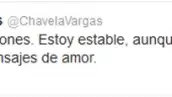 La cantante costarricense compartió un mensaje en su cuenta de Twitter luego de que fuera hospitalizada en España.