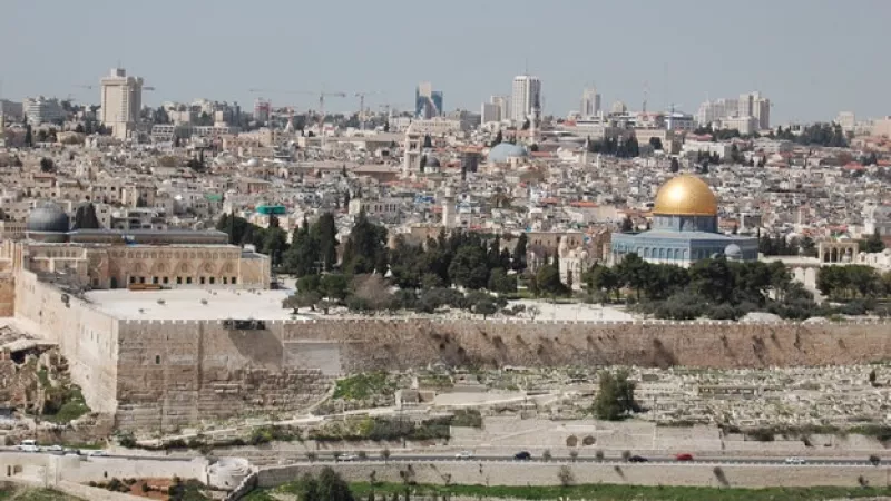 Panoramica Jerusalen Israel