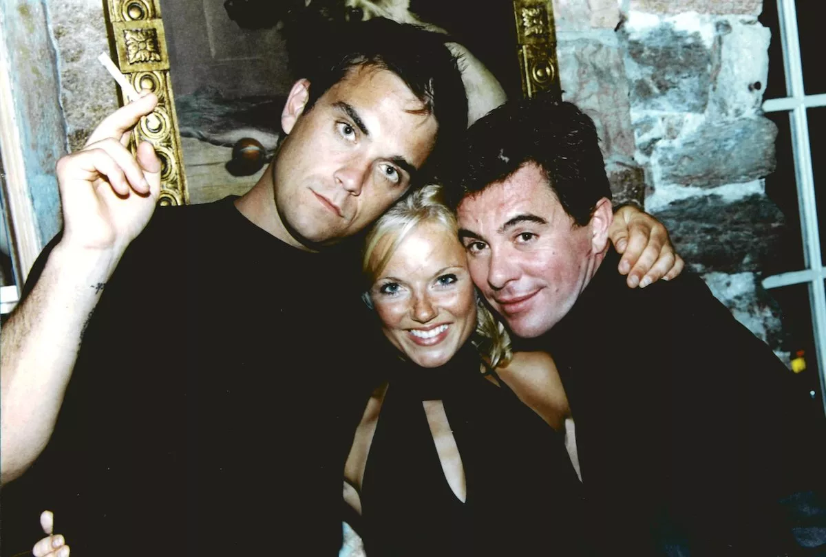 Robbie Williams y Geri Halliwell