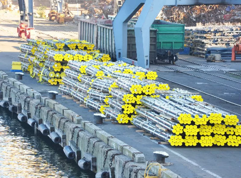 exportaciones de acero