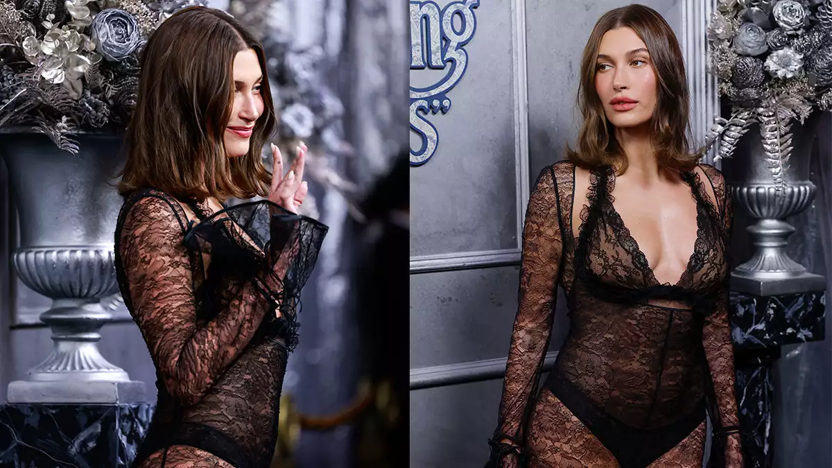 hailey-bieber-naked-dress-wuthering-heights