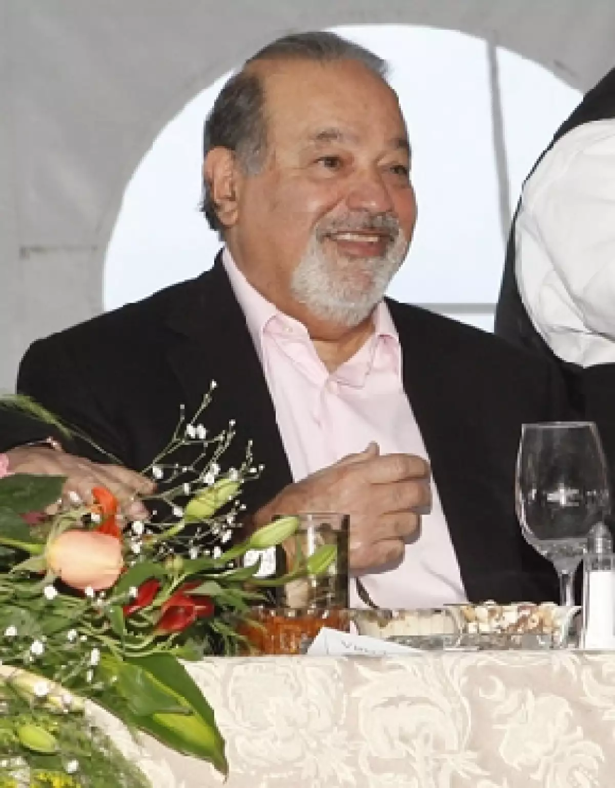 Carlos Slim estuvo en el cumpleaños de Antonio Chedraoui hace un par de semanas.