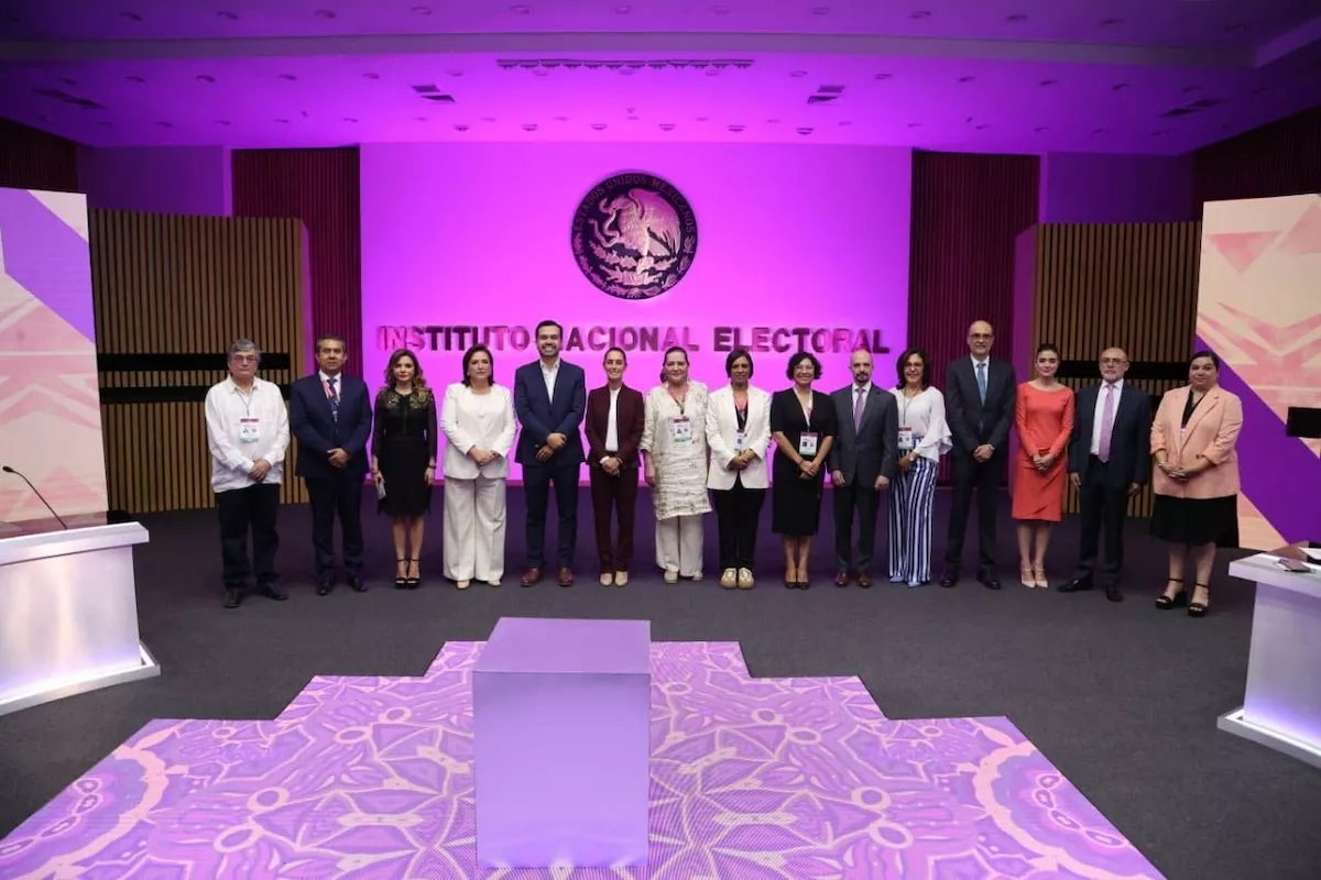 Primer debate presidencial del proceso 2024