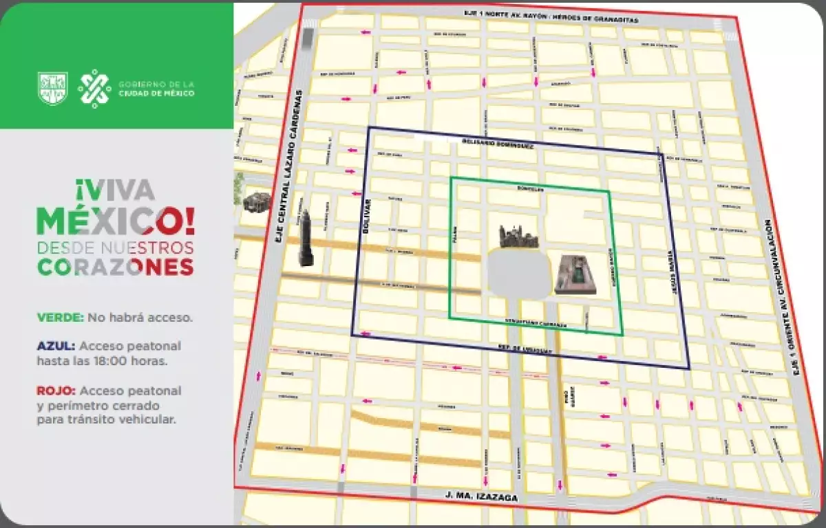 Estos son los filtros que estarán instalados en el Zócalo capitalino. (Foto: Gobierno de la CDMX).