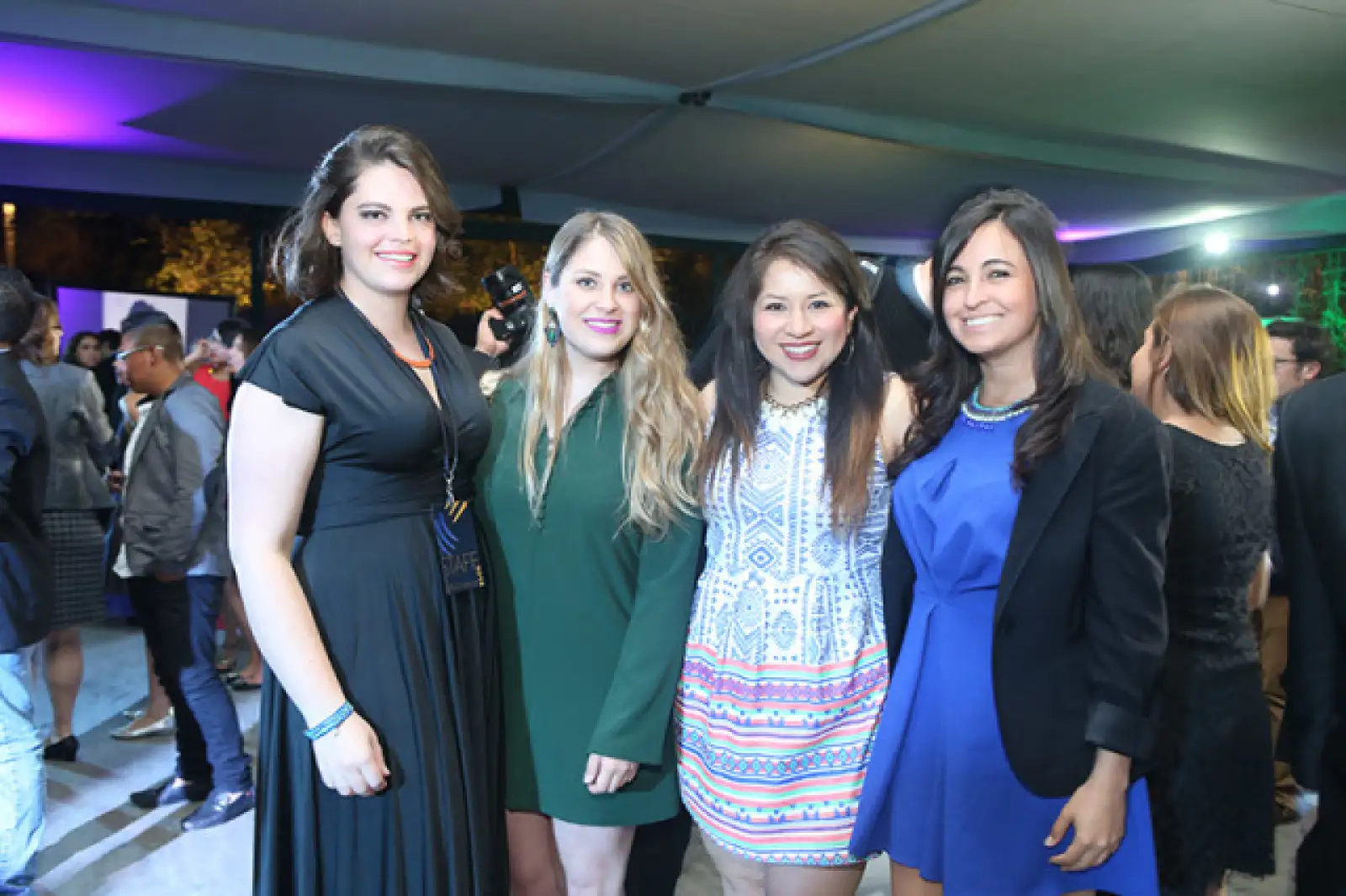 Karla Terroba, Flora García, Slahe García y Ana Cecilia Mercado