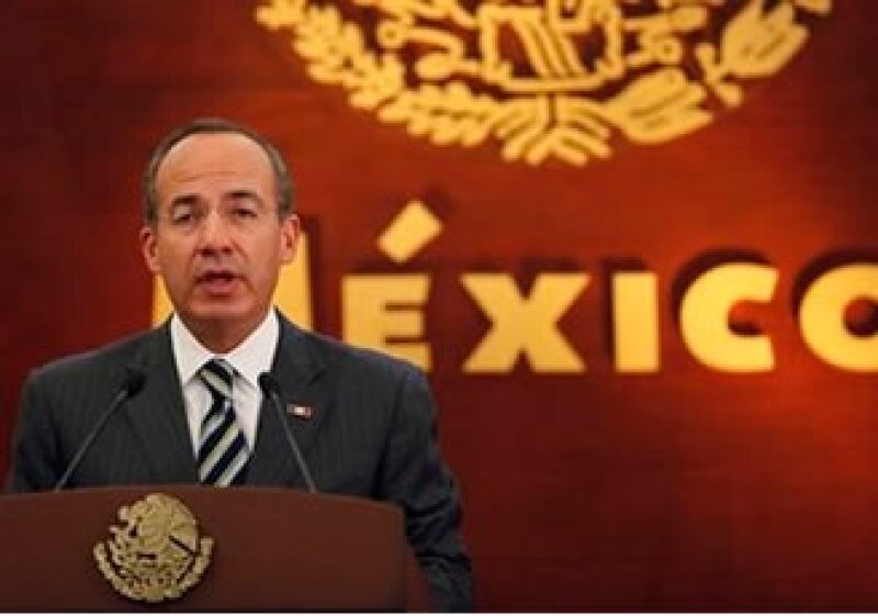 Calderón propuso la eliminación de tres secretarías federales. (Foto: AP)