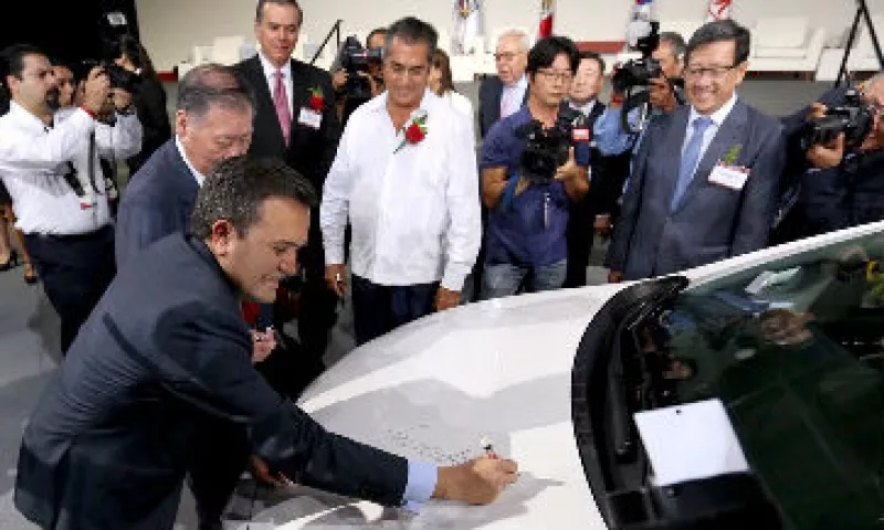 Kia inauguraci�n planta