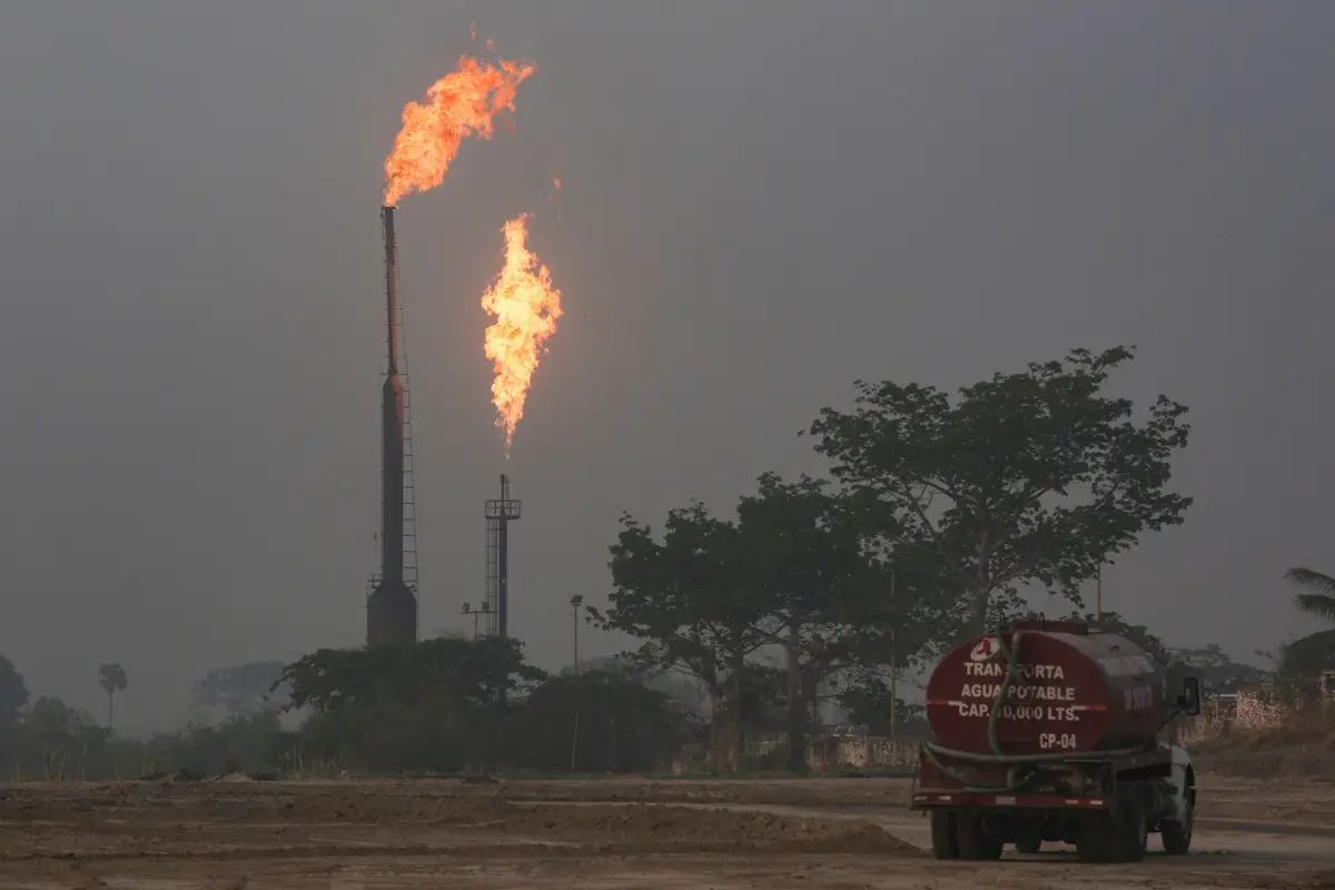 Quema de gas