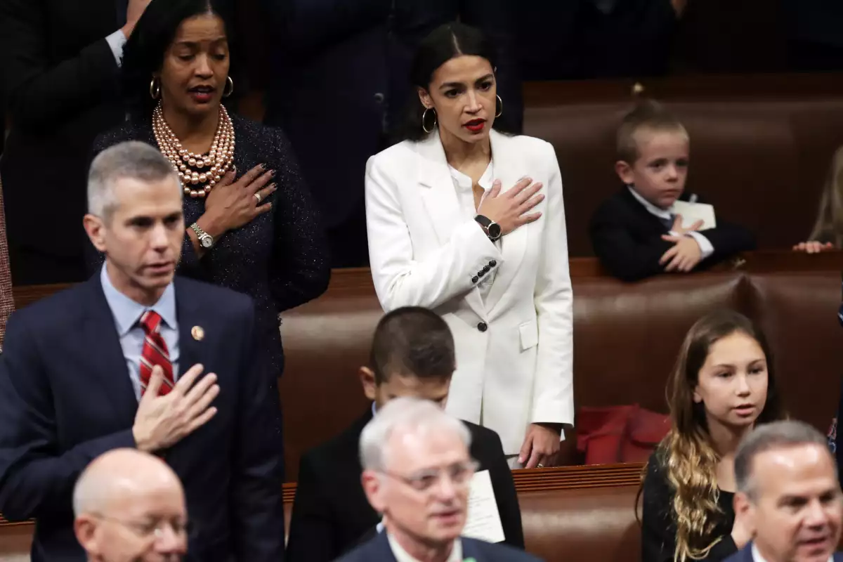 House Of Representatives Convenes For First Session Of 2019 To Elect Nancy Pelosi (D-CA) As Speaker Of The House