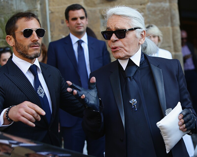 Karl Lagerfeld.