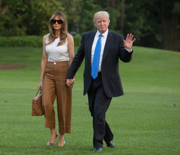 First Family Arrives At The White House