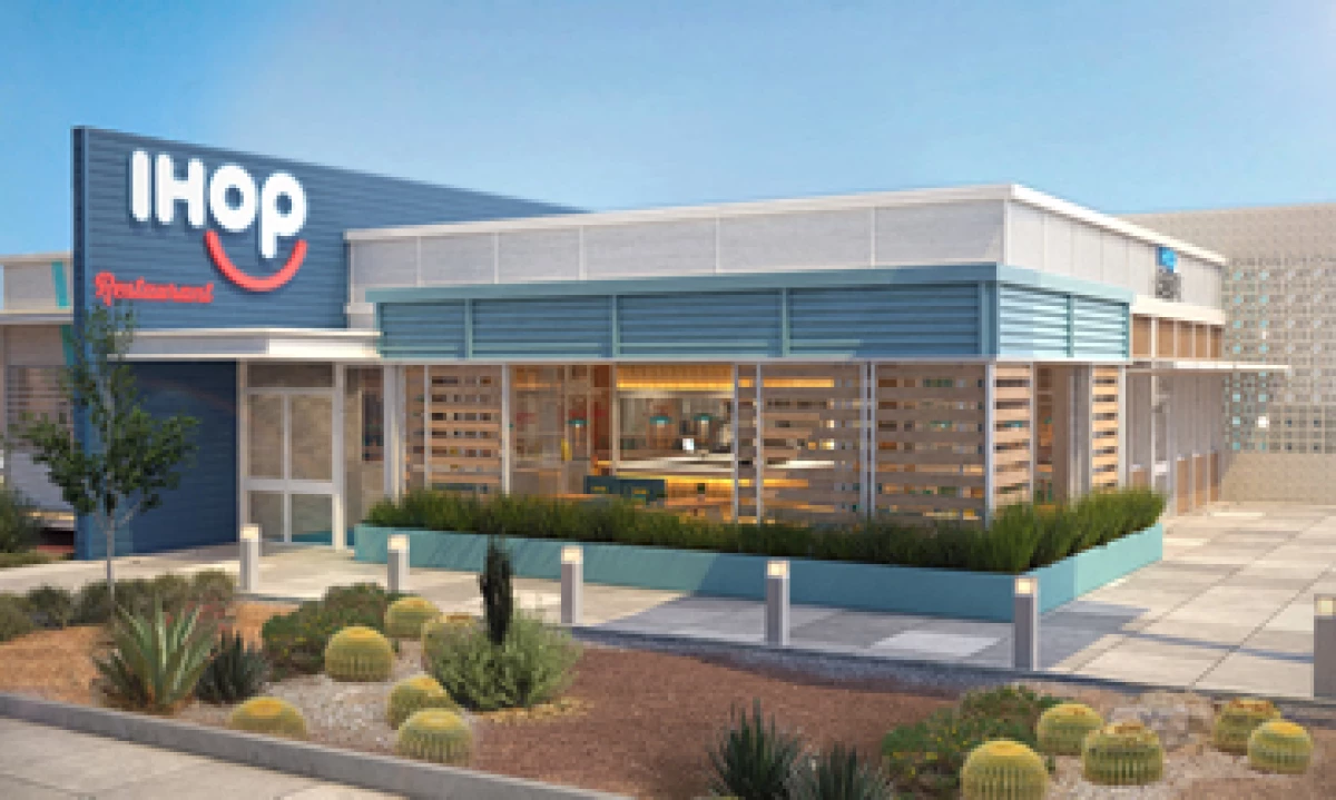La empresa cambió el logotipo de sus restaurantes IHop de forma que sus dos últimas letras componen un rostro sonriente. (Foto: Cortesía DineEquity )