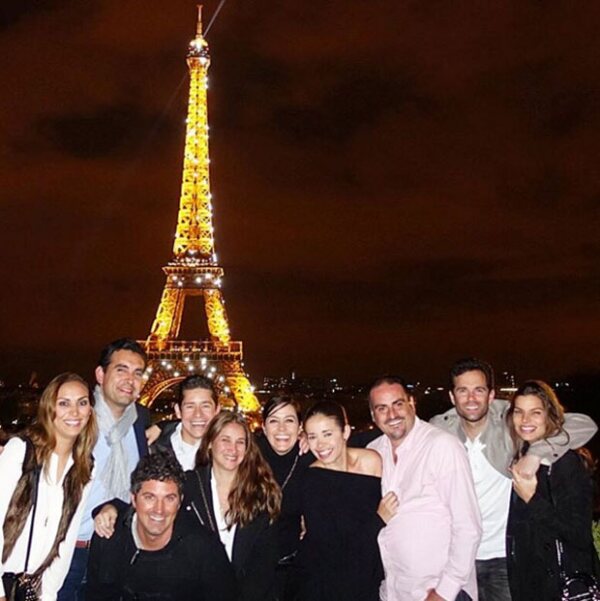 Cena en París.