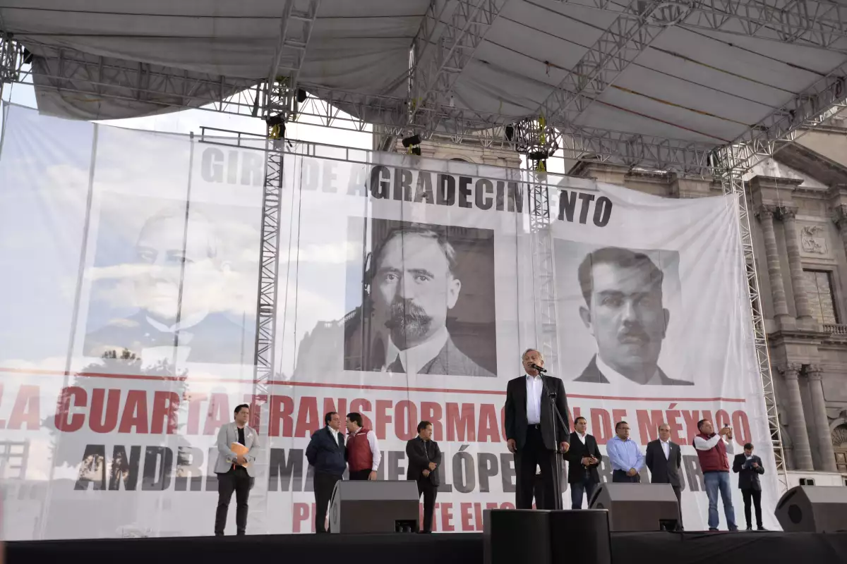 AMLO dijo que el Edomex es la entidad que más apoyo social va a recibir, entre otros temas porque es el más poblado del país.