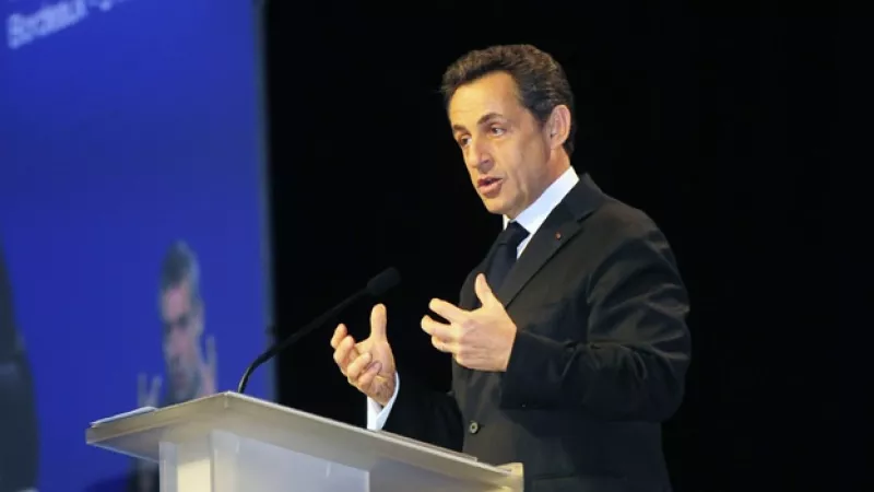 Nicolas Sarkozy campaña