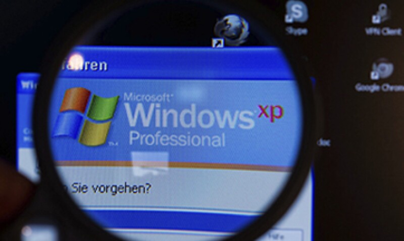 Aproximadamente 95% de los cajeros automáticos funcionan con Windows XP. (Foto: EFE)