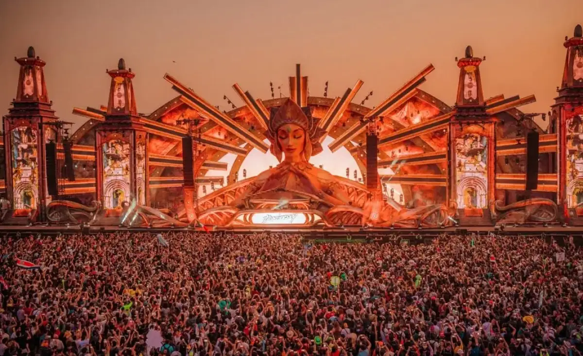 Foto del escenario principal del EDC México