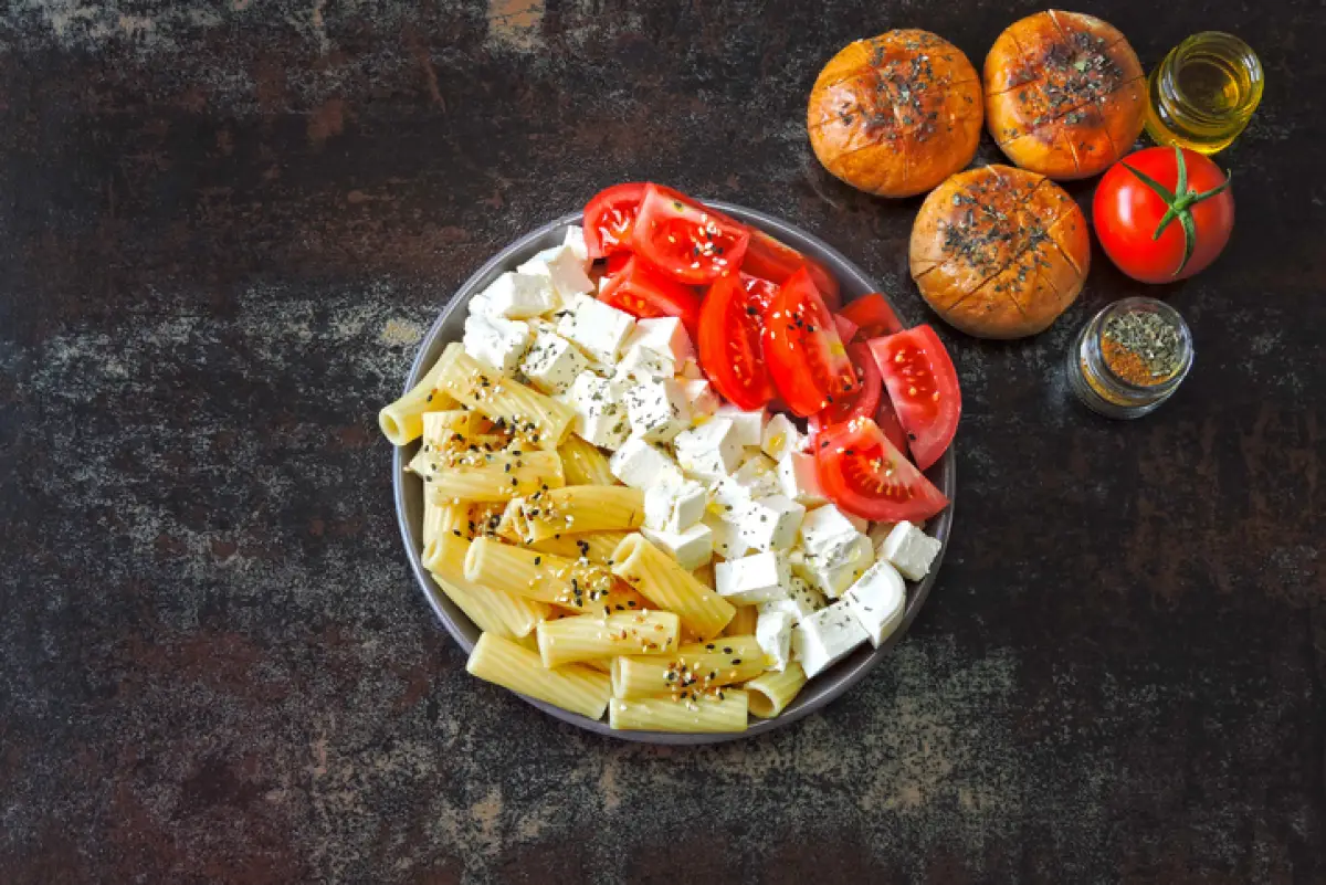 pasta-feta