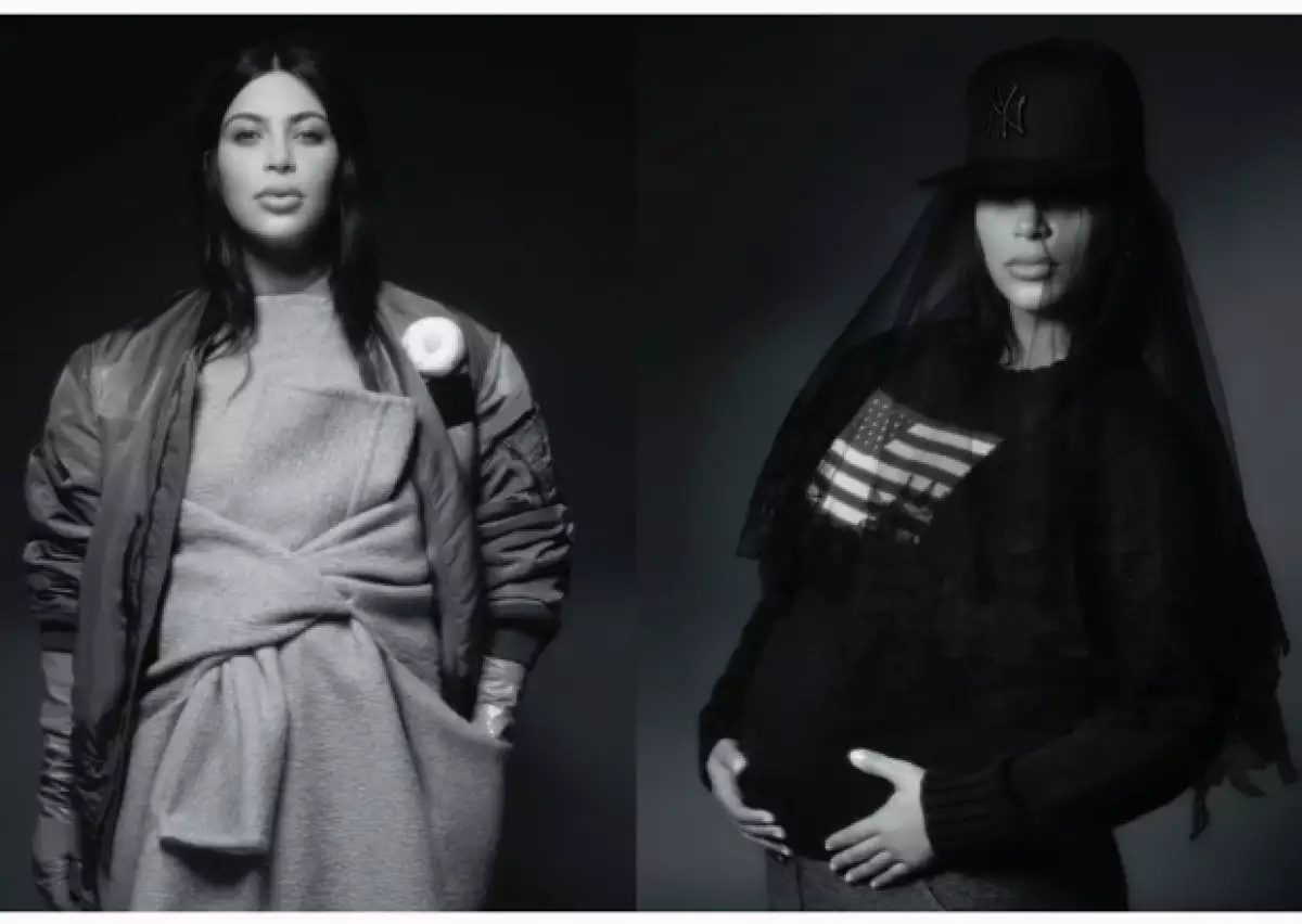 La sesión de fotos se llevó a cabo en París, cuando ella y Kanye asistieron a la gala amFAR en mayo.