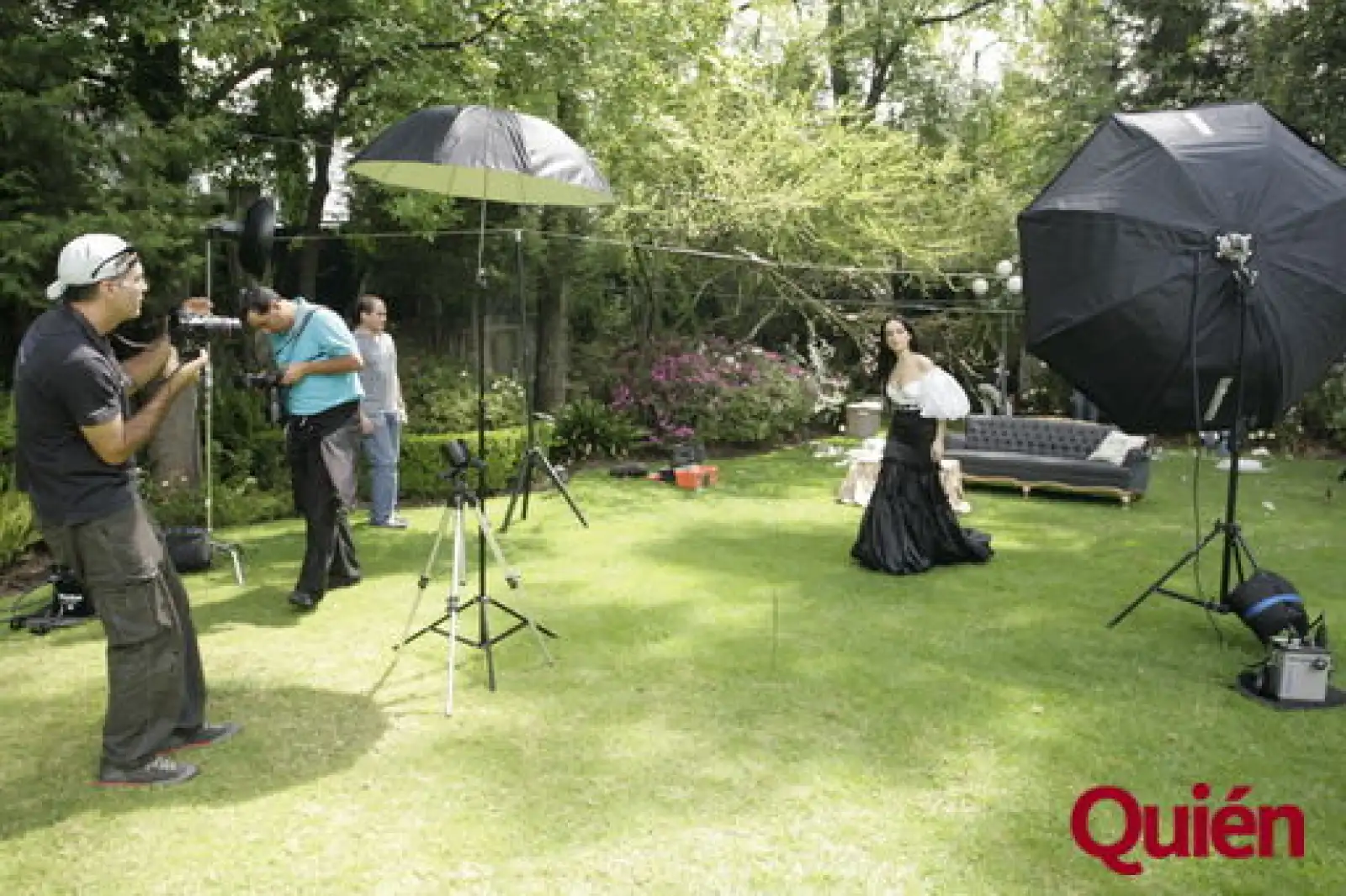 Aspectos backstage Elle