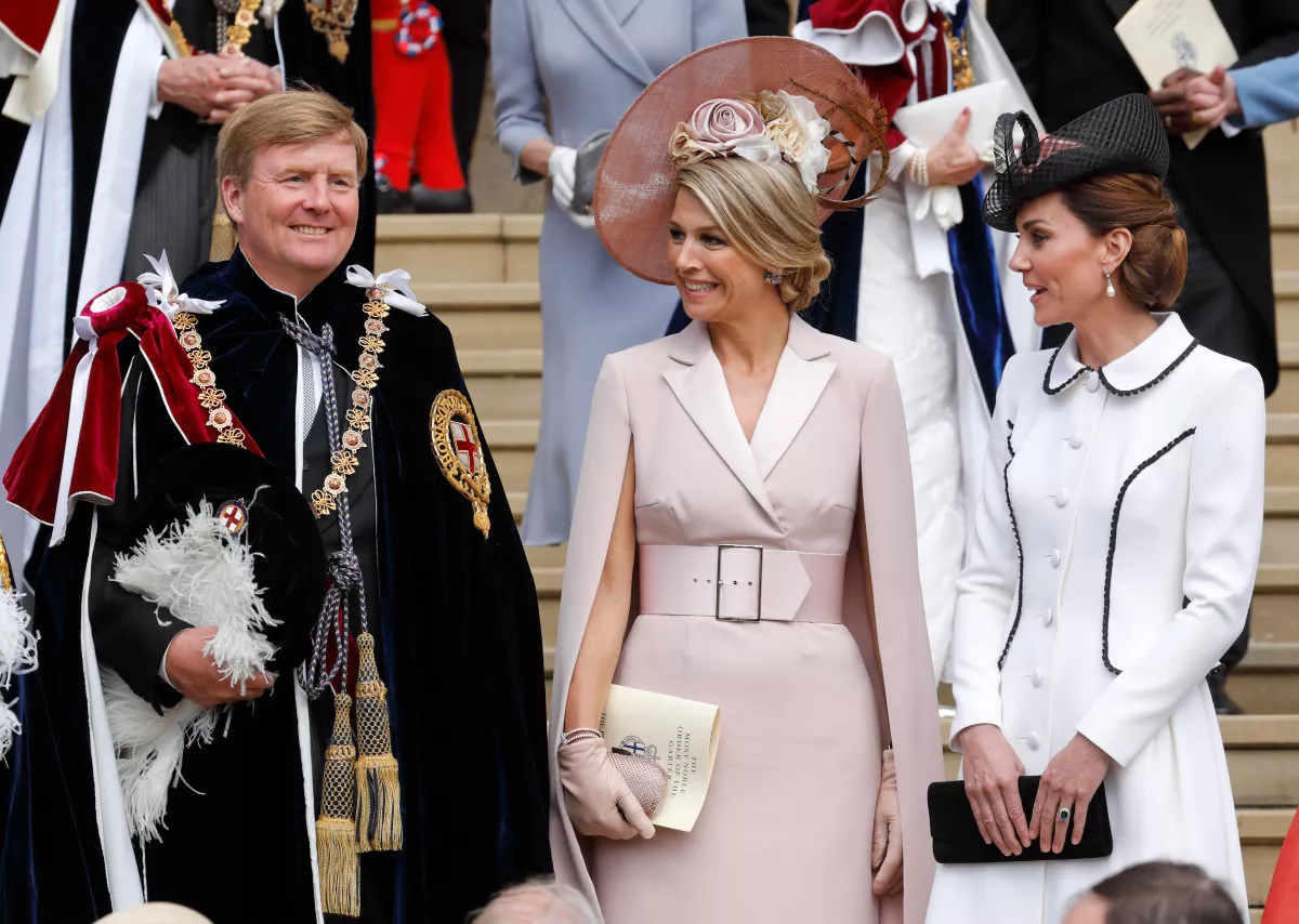 Order Of The Garter Service At Windsor Castle
