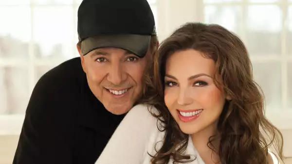Tommy Mottola y Thalía