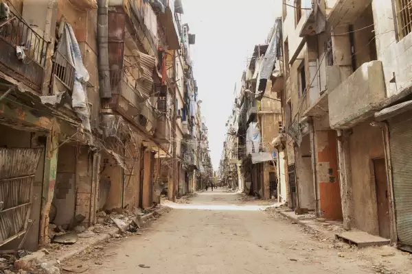 Alepo ha sido devastada por los bombardeos.