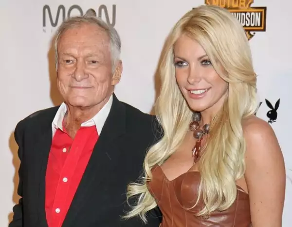 Hugh Hefner tiene 85 años mientras que Crystal Harris tiene 25.